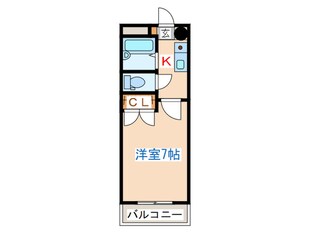 サンシティ柏木Ⅰ（302）の物件間取画像